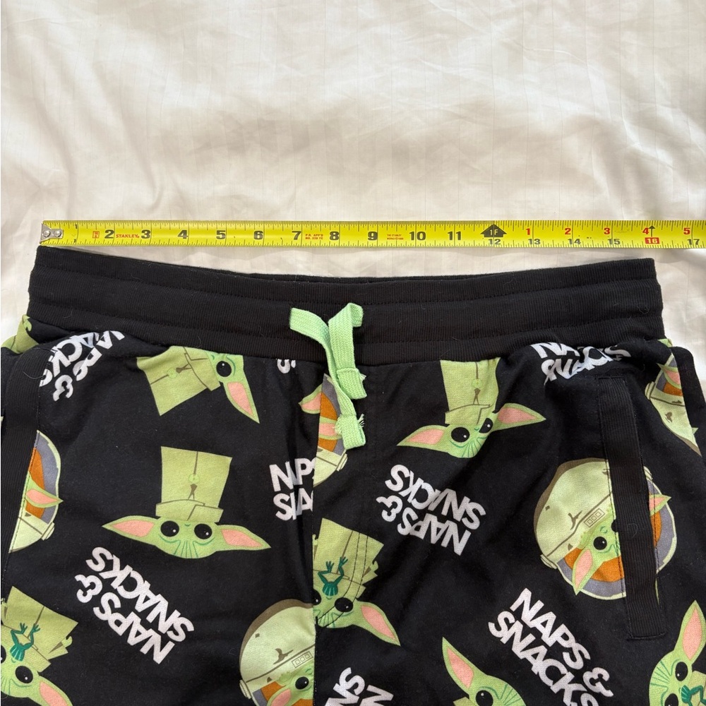 Star Wars Baby Yoda Pajama Christmas Pants Size Large - Picture 3 of 5